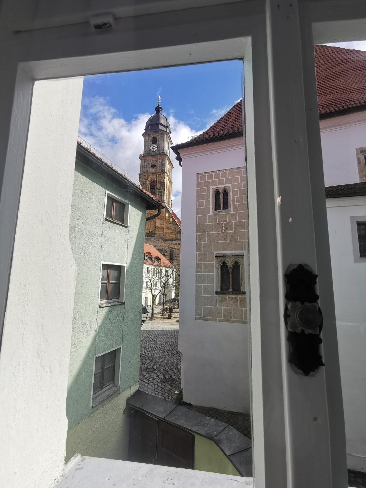 Der Schoenste Platz In Der Altstadt Amberg Eksteriør billede